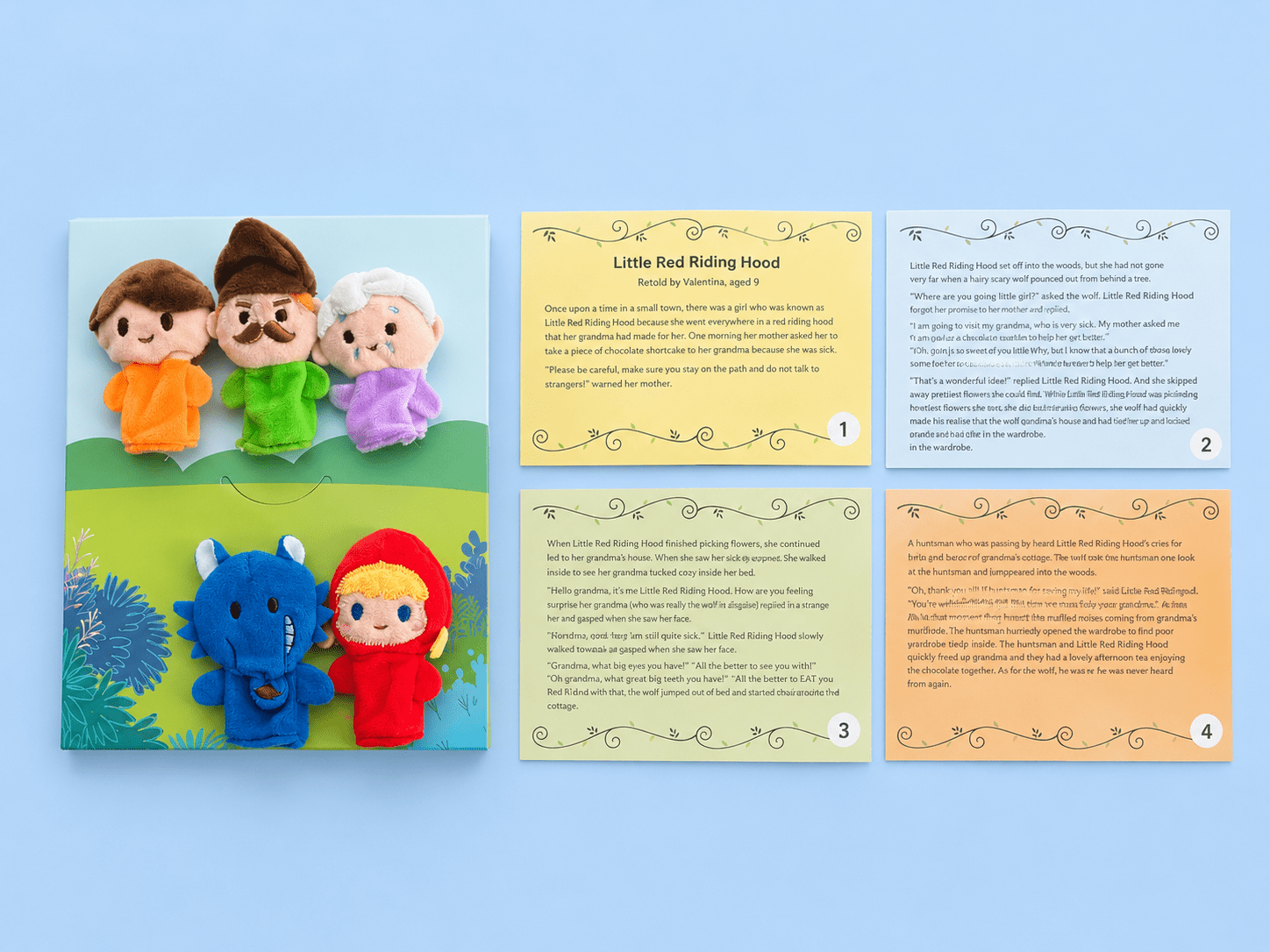 Storyteller’s Finger Puppets - Wondertivity