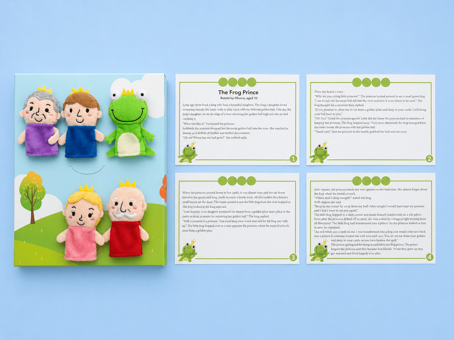 Storyteller’s Finger Puppets - Wondertivity