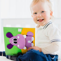 Happy Hippo Toddler Book *** ENNAKKOTILAUS - TOIMITUS KESÄKUU 2024 PUOLIPULKISTA***